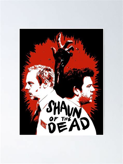 "Shaun of the dead Poster" Poster for Sale by mkey | Redbubble