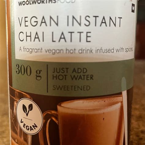 Woolworths Woolworths Instant Chai Latte Reviews Abillion