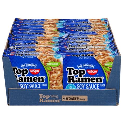 Nissin Top Ramen Oriental Flavored Noodles, 24 ct / 3 oz - King Soopers