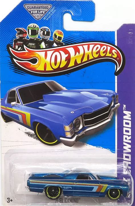 駿河屋 EL CAMINO ブルーイエローオレンジ Hot Wheels HW SHOWROOM X ホットウィールhotwheels