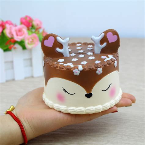 Купить Сквиши Игрушка Торт с ушками Squishy Антистресс в интернет ...