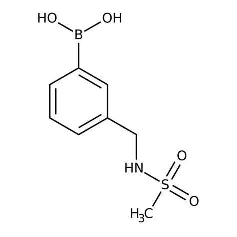 3 Methylsulfonylaminomethyl Benzeneboronic Acid 98 Thermo