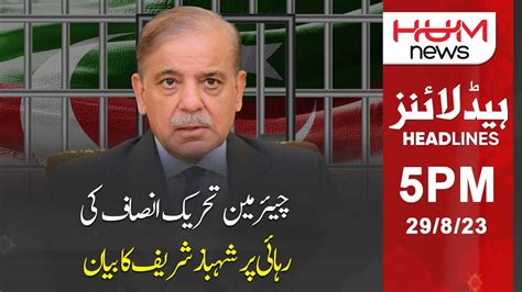 Shehbaz Sharif S Take On Chairman Pti S Release Revealing Statement