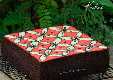 Resep Bolu Batik Kukus Oleh Desmawati Kuretangin Cookpad