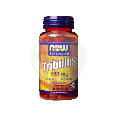 Tríbulus 500mg 100 Cápsulas Now