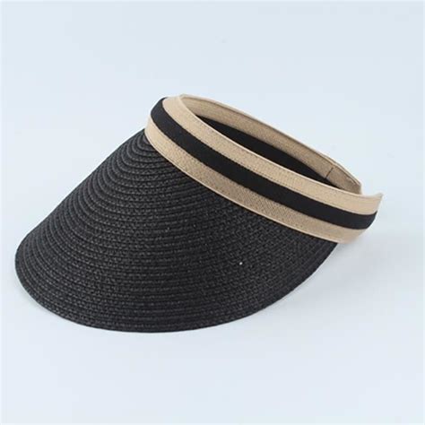 Chapeau De Plage En Paille Pour Femme FUNMOON Protection Solaire