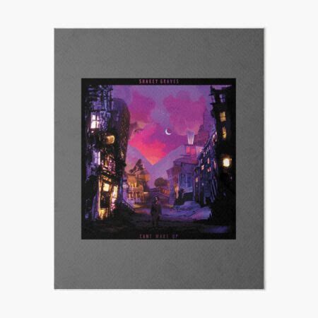 Cant Wake Up Shakey Graves Album Cover Classic Art Board Print For Sale By Cleopatra35941