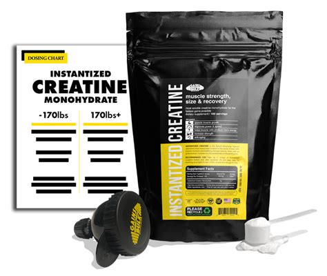 Instantized Creatine