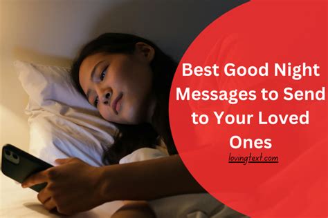 120 Best Good Night Messages To Send To Your Loved Ones