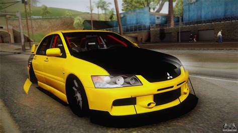 Mitsubishi Lancer Evolution Ix Tuned For Gta San Andreas