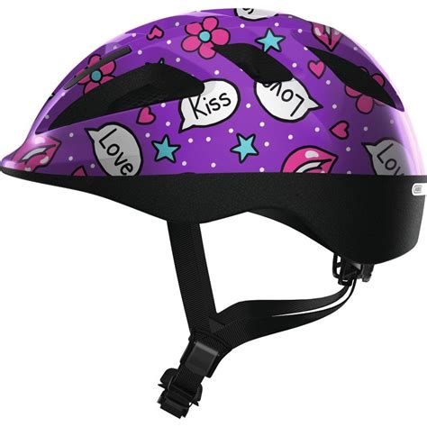 Шлем Abus Smooty 2.0 purple kisses Фиолетовый 818578, 818561 - отзывы ...