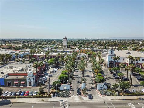 Lynwood, California Drone Images - Plaza Mexico Shopping Center