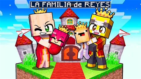 FAMILIA DE REYES Y REINAS En MINECRAFT FAMILIAS Vs FAMILIAS