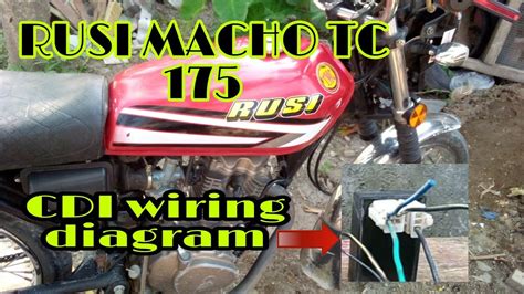 CDI WIRING DIAGRAM RUSI MACHO TC 175 AT TIPS KUNG ANO ANG PWEDE NA