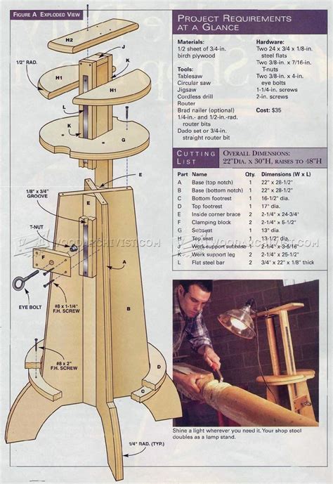 Shop Stool Plans Workshop Solutions Shop Stool Diy Shops Woodworking Projects