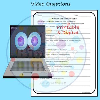 Cell Cycle Mitosis Bioman Video and Simulation by The Biology Bar 