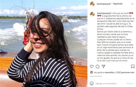 Beatriz Pasquel Comparte Foto De La Ltima Vez Que Vio A Natasha