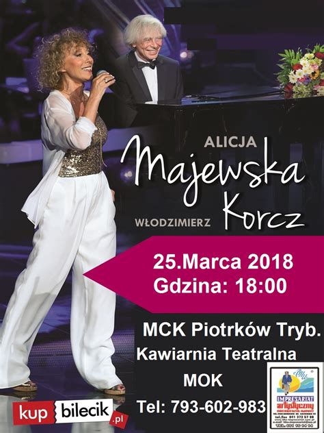 KONCERT ALICJI MAJEWSKIEJ I WŁODZIMIERZA KORCZA Miejski Ośrodek