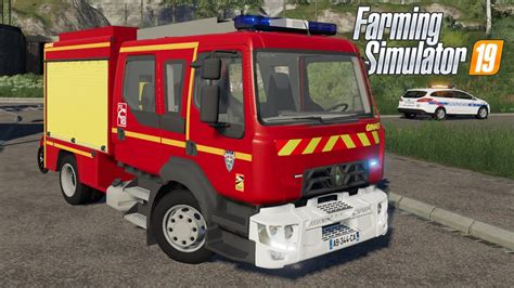 Fs Renault D Fptl Sdis Firedept Farming Simulator Truck