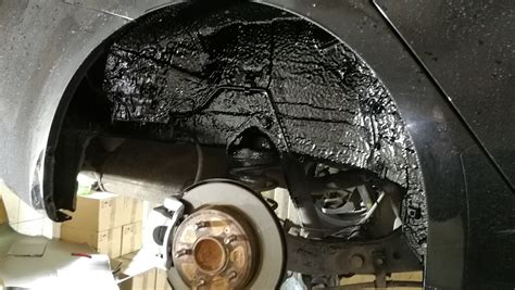 Шумка задних арок (жидкие подкрылки) — KIA Cerato (3G), 1,6 л, 2015 ...