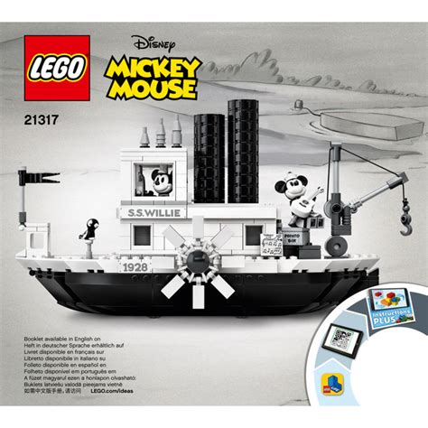 LEGO Steamboat Willie Set 21317 Instructions | Brick Owl - LEGO Marketplace