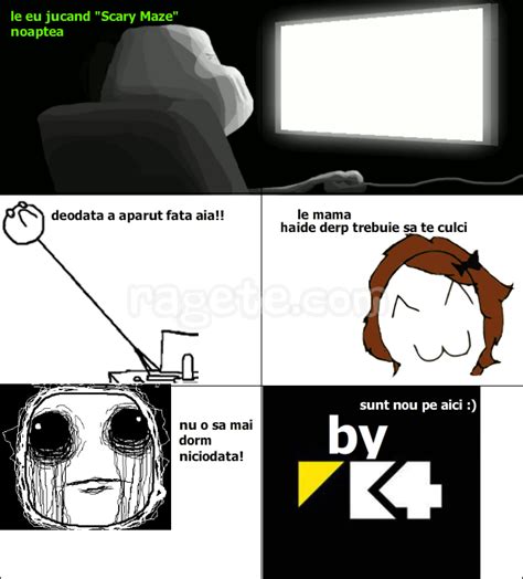 Scary Maze – Meme & Rage Comics Romania