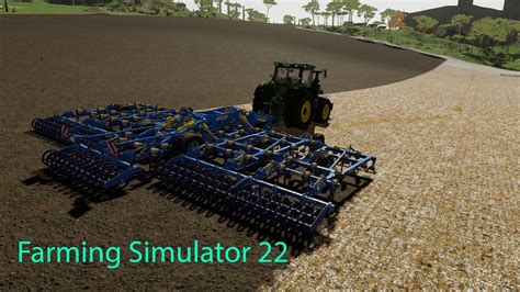 Nowa maszyna uprawki po jęczmieniu Farming Simulator 22 194 YouTube