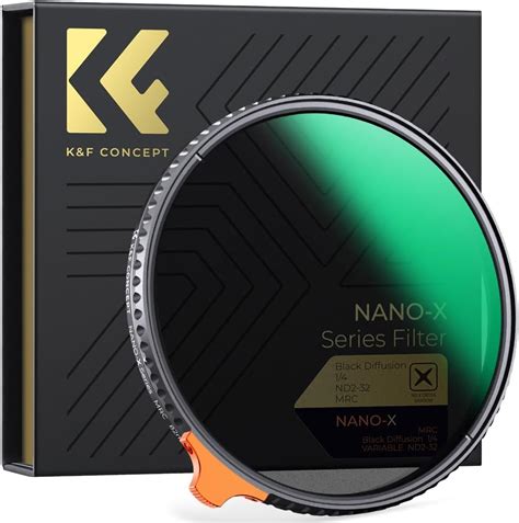 K F Concept HD Putter 77mm ND2 ND400 9 Stop Variable ND Filter 32