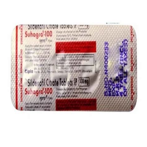 Suhagra 100 Tablet at Rs 400/box | Suhagra-100 in Amravati | ID ...