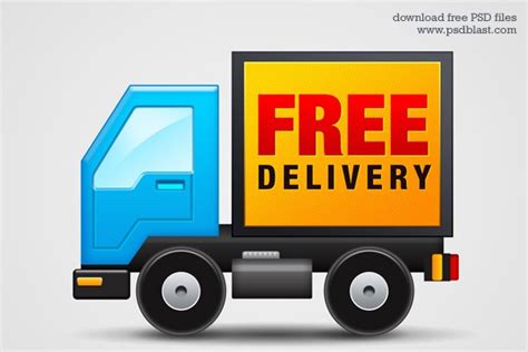 Free Delivery Icon (PSD) Icon for Free Download | FreeImages