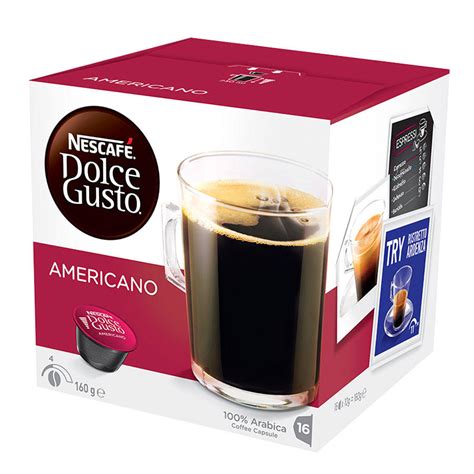 Nescafe Dolce Gusto Americano Kapsül Kahve 16'lı | Avansas