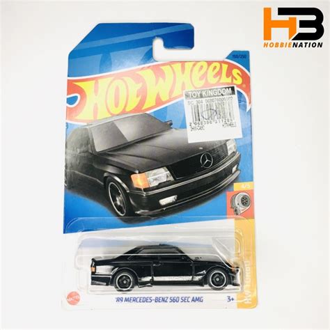 Hot Wheels Mercedes Benz SEC AMG Toy Car Collectible Car Hobbienation Custom