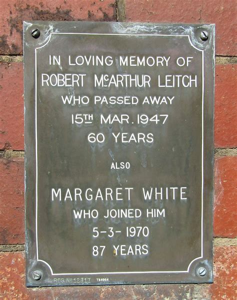 Robert McArthur Leitch 1888 1947 Find A Grave Memorial