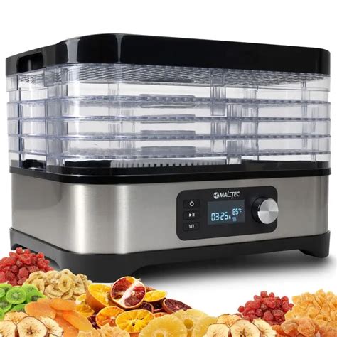 Сушильный аппарат для фруктов и овощей Maltec 450W сушилки для пастилы ...