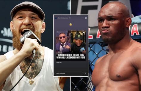 Conor Mcgregor Laughs At Kamaru Usman Copying Him Again