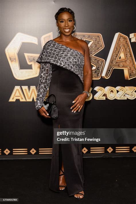 Jeanette Kwakye Attends The 2023 Guba Awards At The Grosvenor House