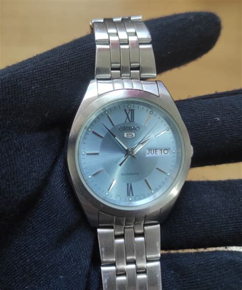 SOLD Seiko 5 SNXA05 Ice Blue WatchUSeek Watch Forums