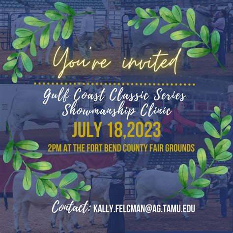 Gulf Coast Classic Series Showmanship Clinic