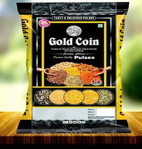 Kg Gold Coin Pulses Packaging Bag At Rs Piece Bhanpuri Raipur