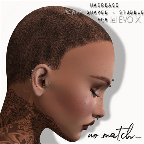 Second Life Marketplace No Match Lel Evox Hairbase Basic Shaved