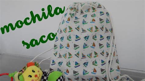 Como Fazer Mochila Saco Passo A Passo Bia Feltz YouTube