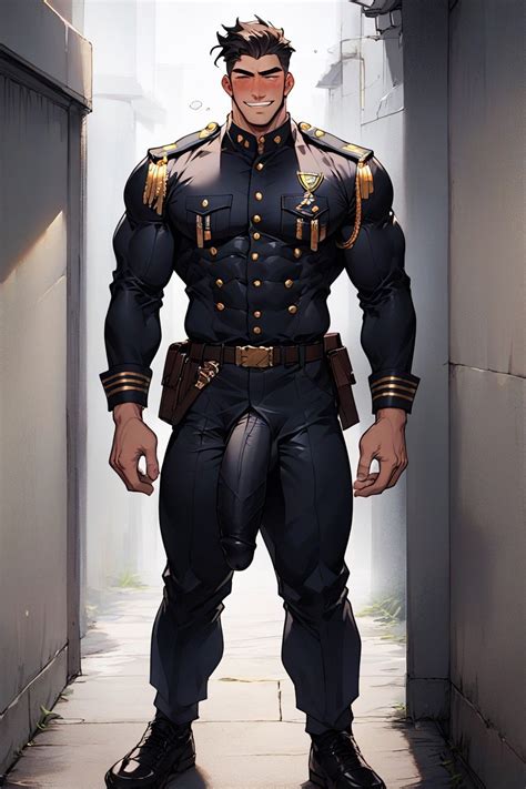 Muscle Full Body Military Ai Gay Porn