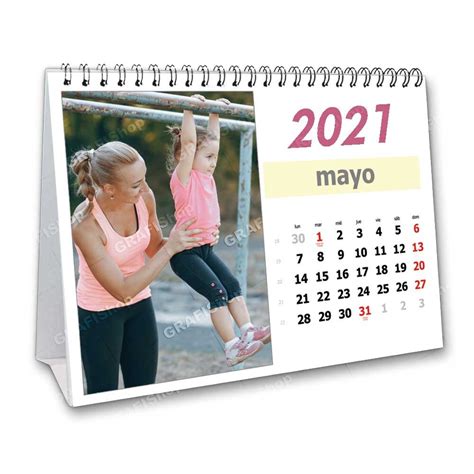 Calendario Sobremesa Personalizado X Cm Grafishop