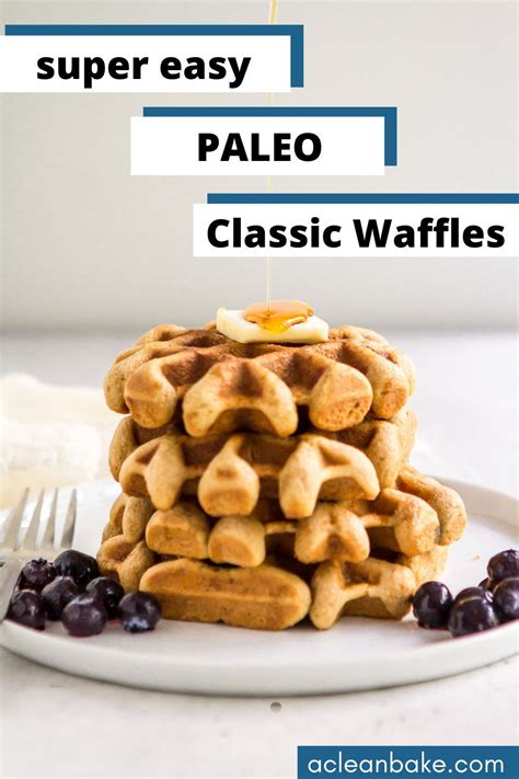 This Is One Of The Easiest And Best Gluten Free Waffle Recipes Youll