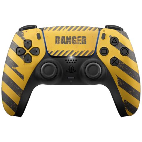 Controle Dualsense Customizado Danger Dash Controles