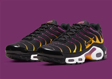 Nike Air Max Plus Tn Tuned Viotech Black Gold Purple Summer Dx2663 001