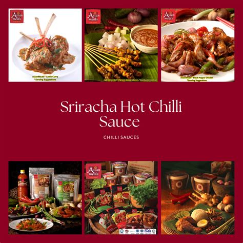 Sriracha Hot Chilli Sauce Asian Meals