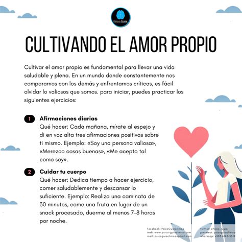 Cultivando El Amor Propio Psico Guia