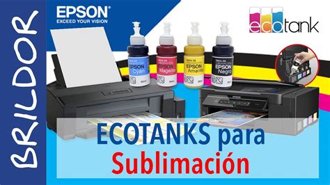 Sublimaci N Con Ecotank Y Tintas Epson Youtube