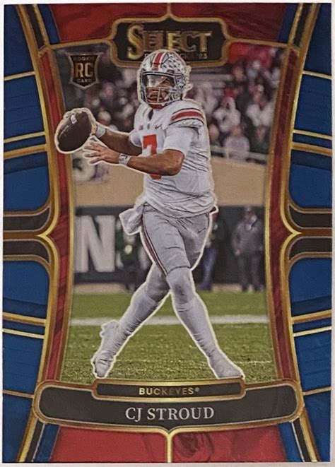 CJ Stroud 2023 Panini Select Draft Picks Ohio State Buckeyes Football